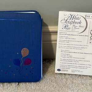 Creative Memories Balloon 5x7 Scrapbook Album with pages and protectors